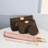 con Stuff Sacks codice data donna designer di lusso borse a tracolla portafoglio zaino borse portamonete porta carte borsa a spalla tote mini set da 3 pezzi