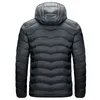 Mannen Winter Merk Warm Waterdicht Dikke Jas Parkas Jas Herfst Winddicht Afneembare Hoed Slanke 211104