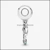 Charms smyckesfynd komponenter 100% 925 Sterling Sier palmträd kokosnötter dangle charm passar original europeisk armband mode bröllop e