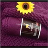 Clothing Fabric Apparel Drop Delivery 2021 100G/Pcs Colorful Thick Baby Work For Hand Knitting Thread Alpaca Wool Yarn Dr8Zw