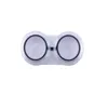 Conception étanche et anti-fuites Boîte à lunettes invisible Boîtes d'accompagnement Étui à lentilles Conteneur à lentilles à double boîte Accessoires pour lunettes