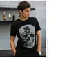 PINK PARADISE PLEIN Футболки Бренд-дизайнер Rhinestone Skull Мужские футболки Классические высококачественные хип-хоп уличные футболки Повседневные футболки fszw591007
