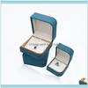 Smyckesplay smyckenjewelry påsar väskor jazzlåda arrangör presentförpackning blå elegant delikat ringhänge halsband smycken fodral