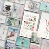 50 stks / pak Kawaii Papier Dagboek Decoratieve Sticker DIY Label Briefpapier Decor Foto Album Scrapbook Xbjk2105