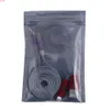 100 multi dimensioni Self Seal traslucido antistatico Mylar sacchetto piatto con chiusura a zip borse per accessori per telefoni cellulari
