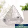 Gift Wrap 12 stks Transparante Diamond Shape Candy Box Bruiloft Gunst Dozen Party Clear Plastic Container Home Decor Factory Prijs Expert Design Quality Nieuwste Stijl