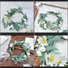 Clips Barrettes Hair Jewelry Drop Delivery 2021 Arrival Crown & Hand Romantic Head Garland Leaf Wreath Hairwear Bridal Girl Kid Wedding Party