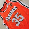 2021 Nova camisa de basquete da NCAA College Syracuse Orange 35 Buddy Boeheim Drop Shipping Tamanho S-3xl
