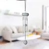 Decorative Objects & Figurines Crafts Mini Solid Aluminum Rod Wind Chime Home Decoration Wall Hanging Door Car Pendant