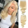 10A HD 6x6 Lace Closure Body Wave Brazilian Virgin Human Hair Preplucked Unprocessed Extensions