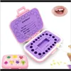 Keepsakes Baby Teeth Keepsake Box Pp Fairy Boxes Kids Storage Holder Organizer Cute Children Tooth Fetal Hair Container 40 Lj201108300034