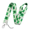 10pcs/lot J2550 Cartoon Blood Cells Fashion Molecular Structure Neck Lanyard Phone Key For Doctor Nurse Accessories