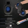 Stereo Head-Ear Gaming Headphone Głębokie Gra Bass Headphones Zestaw Słuchawkowy Słuchawki Przewodowe Słuchawki Z Light Dla PC Gamer