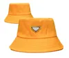 Шляпа-ведро Шапочки Дизайнерская бейсбольная кепка от солнца Мужчины Женщины Мода на открытом воздухе Летняя пляжная шляпа от солнца Fisherman039s шляпы 5 Color6642893