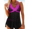 Stroje kąpielowe seksowne stroje kąpielowe kobiety plus size setki tankowane Swim Swim Vintage plażowe garnitury kąpielowe żeńskie spódnice kantarowe 210407