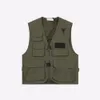 Men's Vests Designer Waistcoat Outdoor Sportswear Multi-pockets Sleeveless Jacket Coat Casual Streetwear Tactical Thin Mesh Vest Hip Hop Sweatshirts