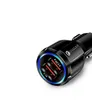 Dual USB QC3.0 Adapter 12V 3.1a för Android Cell Phone Car Charger