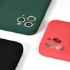 TPU Miękkie etui na telefon dla Apple iPhone 12 11 Pro Max XS XR SE 2 7 8 plus luksusowy projektant Multi Color Matte Back Cover Silikon