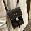 New Luxury feminino anel de celular bolsa de celular Mini Long Chain Strap Messenger Messenger Bolsa Classic Bolsa Casal Caleco