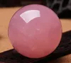 Esfera de cristal de quartzo rosa natural 20-30mm, esfera de cura para decoração de casa, pedra de quartzo rosa natural, frete grátis