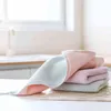 luluhut 3pcs/lot Home microfiber towels for kitchen Absorbent thicker cloth for cleaning Micro fiber wipe table kitchen towel 211215