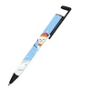 Wholesale Ballpoint Pen for Sublimation Blank Ballpen Shrink Warp Phone Stand Pens Promotion School Office Writing Supplies SN3082