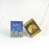 Avebien 20x15x8cm Gift Bag Ramadan Kraft Papieren Bag Moslim Eid Mubarak Golden Tote Bags 10/20 / 50 Stks Herdenkingsgeschenk Verpakking 210724