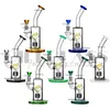 Martix Perc Mni Bongs Стеклянные Bubblers Pipe Toro Bong Matrix Bongs Dab Rig 5 мм Толстые масляные буровые установки Курительные трубы с 14 мм Чаша и кварцевые Банки Кальяны