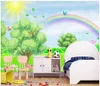 Custom photo wallpapers for walls 3d murals Fresh Modern cartoon forest outdoor green scenery children background wall papers home decoration painting