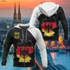 Men039s Hoodies Sweatshirts DEUTSCHE ARMEE CAMO Schädel Flagge 3D Gedruckt Mann Weibliche Zipper HOODIE Pullover Sweatshirt Mit Kapuze Jersey7431901