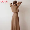 OOTN Street High Waist Wide Leg Pants Plus Size Women Solid Loose Streetwear Khaki Trousers Female Elegant Long Spring 210915