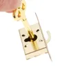 Dreact Gold Classical Lock Ящики Шкаф Шкаф Шкаф Шкаф Дверь Цинк Сплав Блокировка Античная Мебель Счетчик Ящики Замки с Ключ