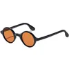 رائع الرجعية-خمر زولا جولة فاسق نظارات شمسية uv400 عدسة التدرج للجنسين l m أحجام إيطاليا لوحة الإطار لوازم النظارات الصوفية