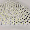 100PCS/LOT LED5730 SMD Lamp Beads 3W Bulbs Bicolor Warm White Dimmable Aluminum Substrate Downlight Round Lamps Plate for led Bulb