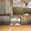 Home Decor 3D Landschap Moving Sand Painting Dynamic Picture Flowing Zandloper Room Ation 2111105