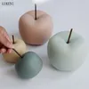 Nordic Ceramic Apple Nowoczesny Minimalistyczny salon TV Szafka Home Soft Owoce Dekoracja 210414
