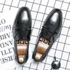 Lederen slippers 3235 schoenen mode oxford casual merk ontwerper heren heren heren heren hoogwaardige heren Brits stijl luxueus s