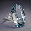 oval cz ring