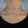 2021 Sommar söta turkiska onda ögontennis halsband choker smycken gåva för trendigt charm engagemang bröllopsfest kvinnor