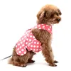 Produit Type d'avion Anti-fuite Respirant Petit chien Point de vague Harnais de poitrine Corde de traction Style camisole Colliers de marche Laisses