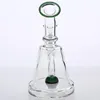 En los tubos de agua de vidrio de la copa de vidrio gruesa BANGE BONGS BONGS ALTURA 17CM con plataformas de aceite conjuntas de 14,4 mm Cachimalías de vidrio