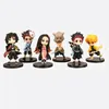 6 Foto's Set Actiefiguren Modellen Anime Figuren Kinderen Speelgoed Doll Hoge Kwaliteit Auto Ornamenten Kind Collectible Toys Decoratie Verjaardagscadeau