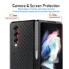 Genuine Real Carbon Fiber Cases for Samsung Galaxy Z Flip3 Z Fold3 ShockProof Military Graded Protect Cover