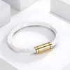 Женщины мужские браслетные браслеты модные ювелирные украшения размер высококачественной магнитной пряжки золоты