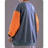 Unisex Broderi Dolphin Heavyweight Sweatshirt Mäns Kläder Harajuku Hiphop Streetwear High Street Oversize Basic Style