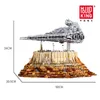 Mold King Moc Plan Toys Destroyer Cruise Ship The Empire Over Jedha City Modell Set Building Block Brick Kids Leksaker Gåvor Q0723