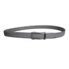 Ceinture à boucle automatique de luxe pour hommes, sans trou, tendance, à cliquet coulissant, taille masculine, noir, gris, largeur 3.0cm, Q0630