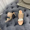 Sandales à talons hauts pour femmes, design de luxe