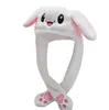 Rabbit Ear Hat Cute Plush Embroidery Gift for Kids Girls Wrap Warm Hat Cap Ladies sombrero mujer GC706