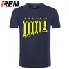 REM Винт гаечный ключ - механические футболки мужские машины фиксированные инженера хлопка тройник с коротким рукавом смешные футболки верхняя мужская одежда 220309